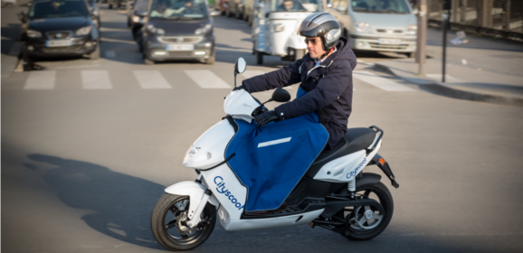 Electric scooters launched in Paris